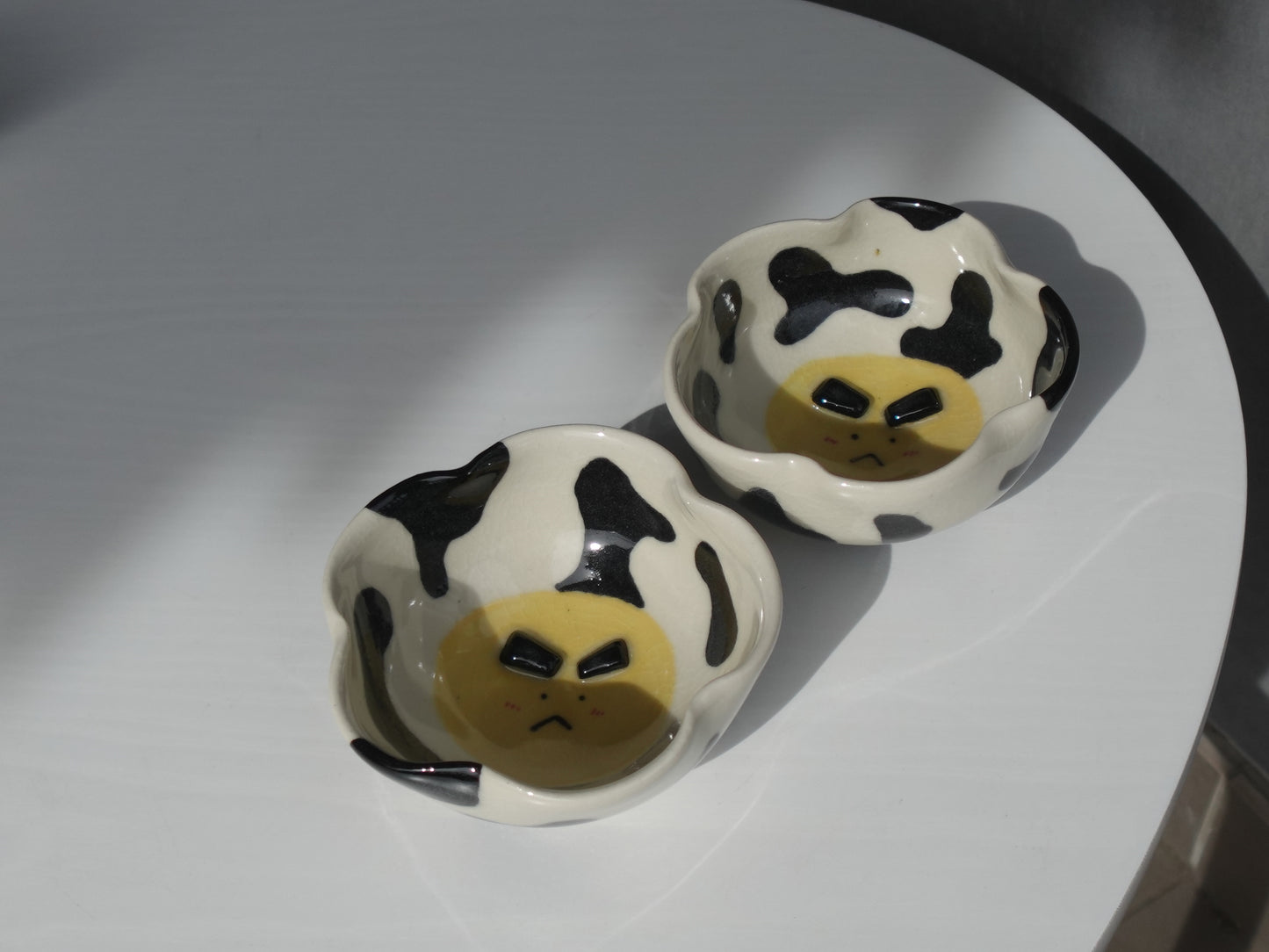 Hangry cow flower bowl
