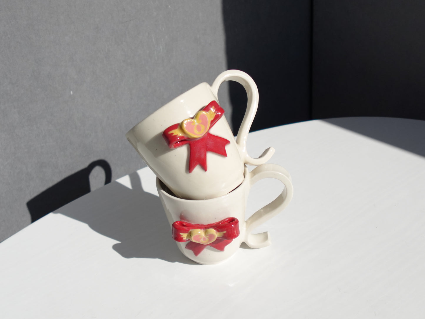 (Red) Sailor Moon Ribbon Mug
