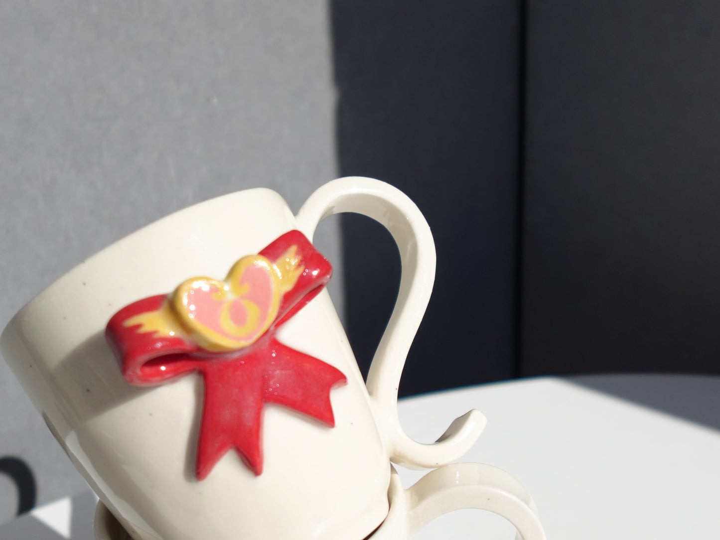 (Red) Sailor Moon Ribbon Mug