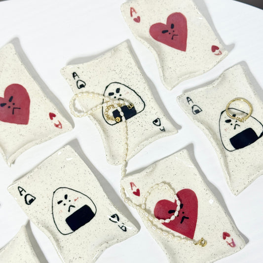 Poker trinket dish