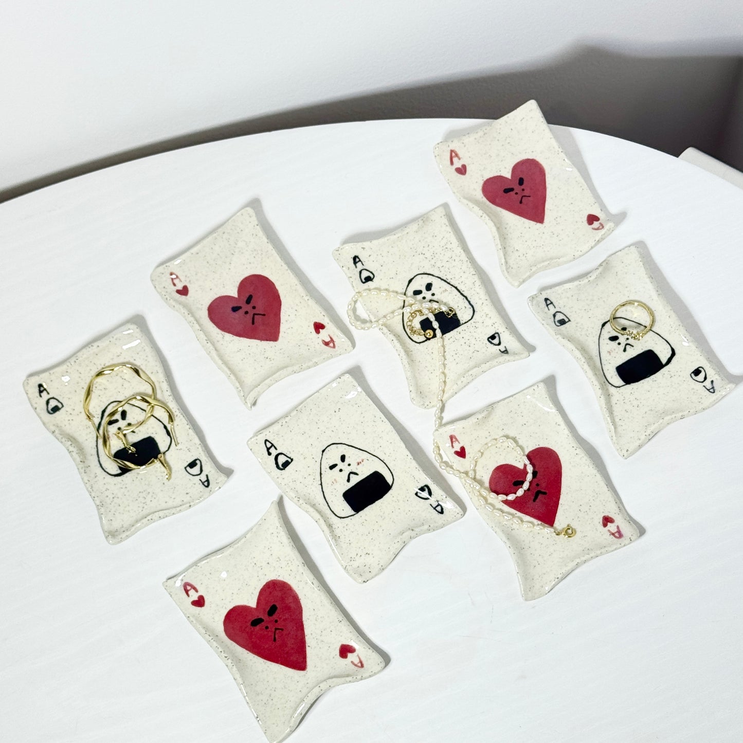 Poker trinket dish