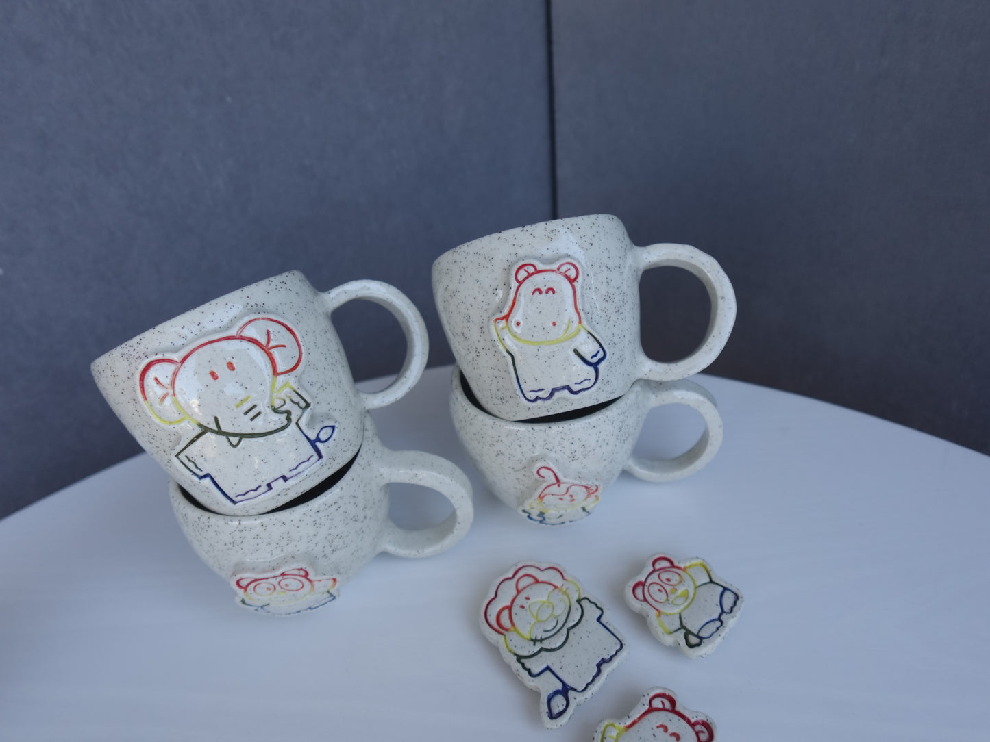 The Animal Biscuit RAINBOW Mug / Cup!