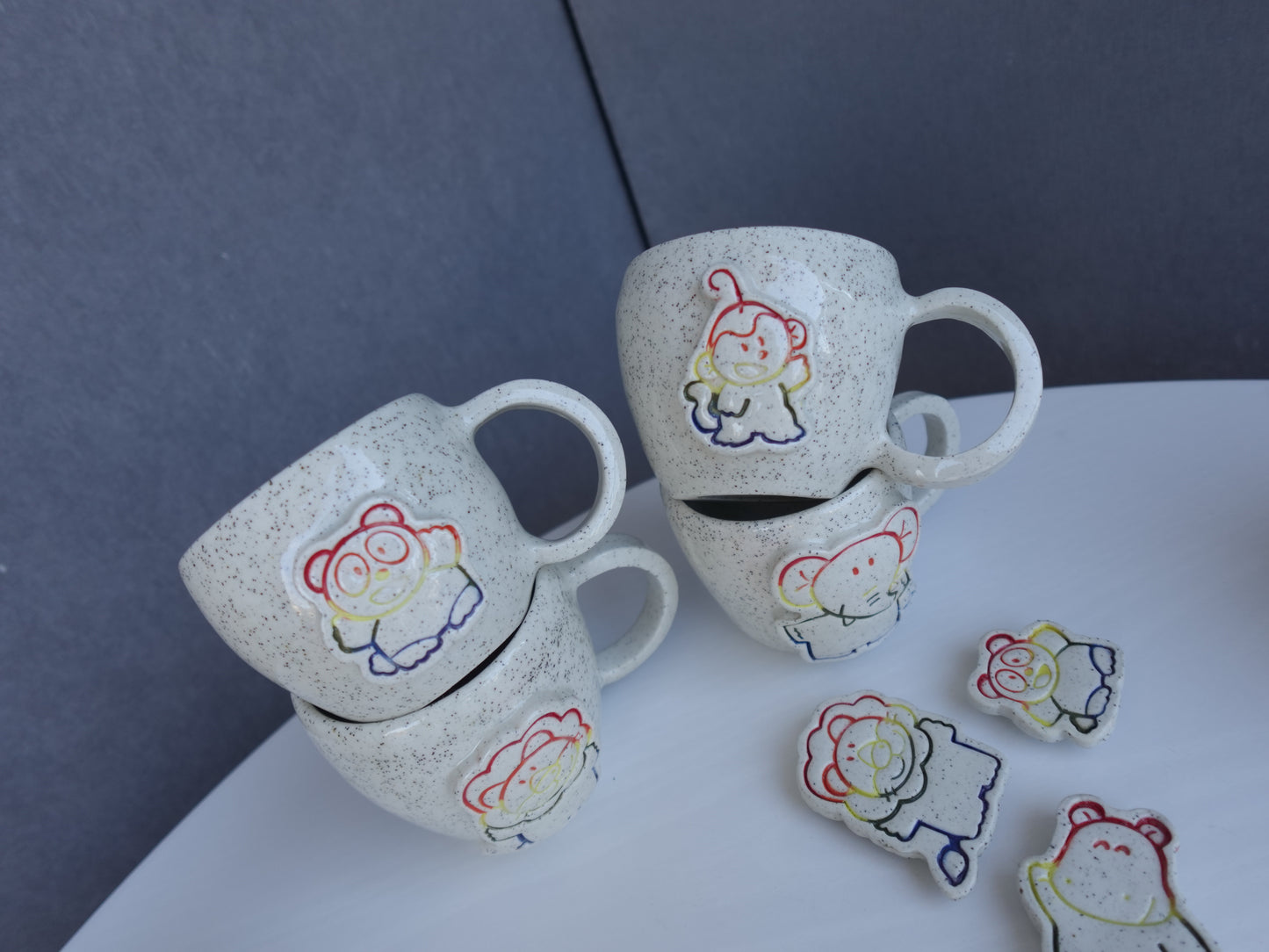 The Animal Biscuit RAINBOW Mug / Cup!