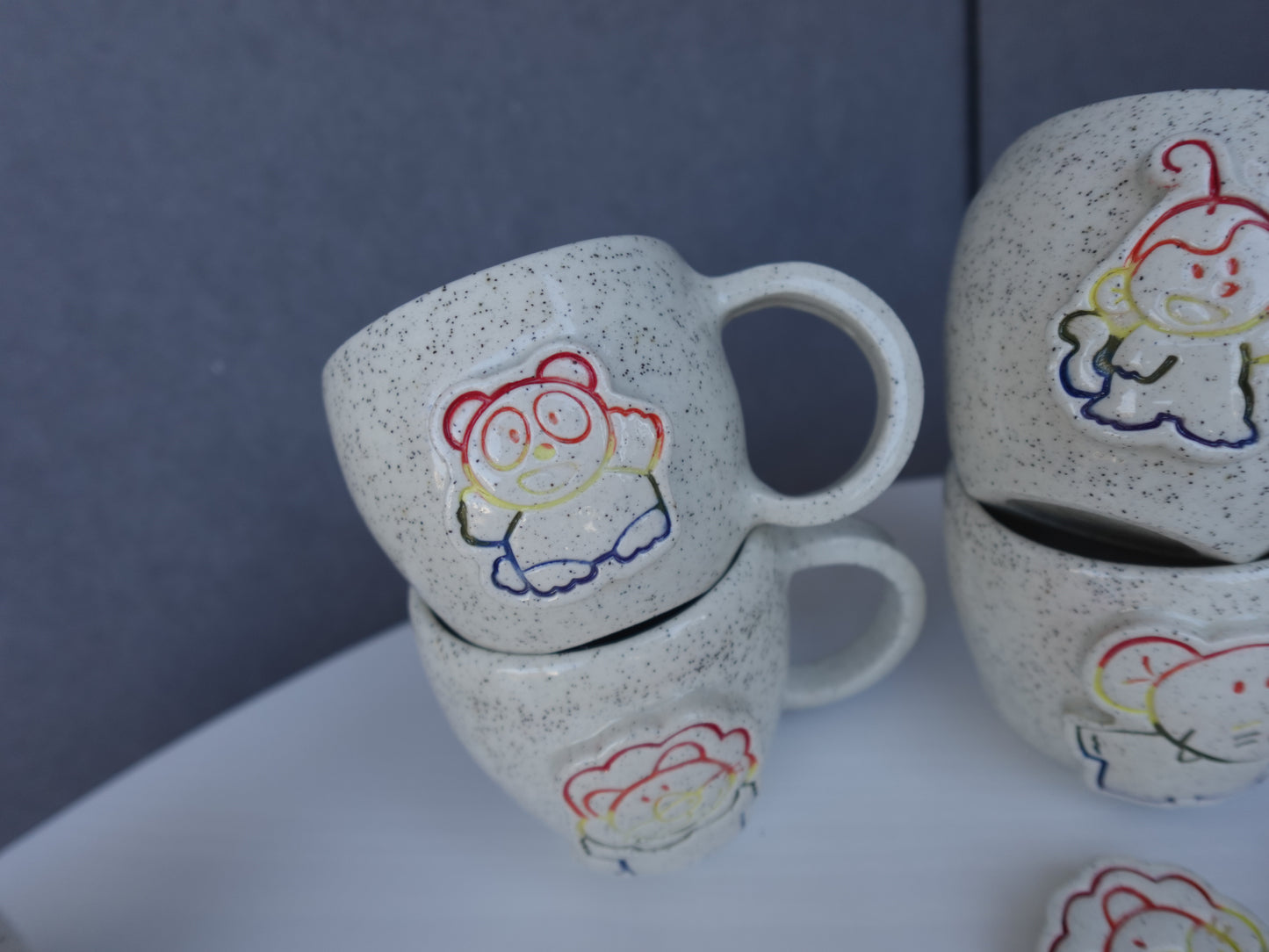 The Animal Biscuit RAINBOW Mug / Cup!
