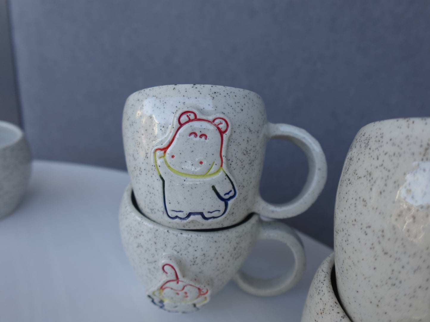 The Animal Biscuit RAINBOW Mug / Cup!