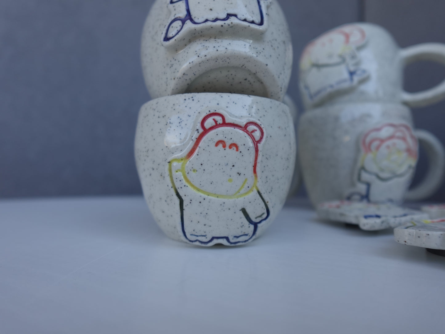 The Animal Biscuit RAINBOW Mug / Cup!