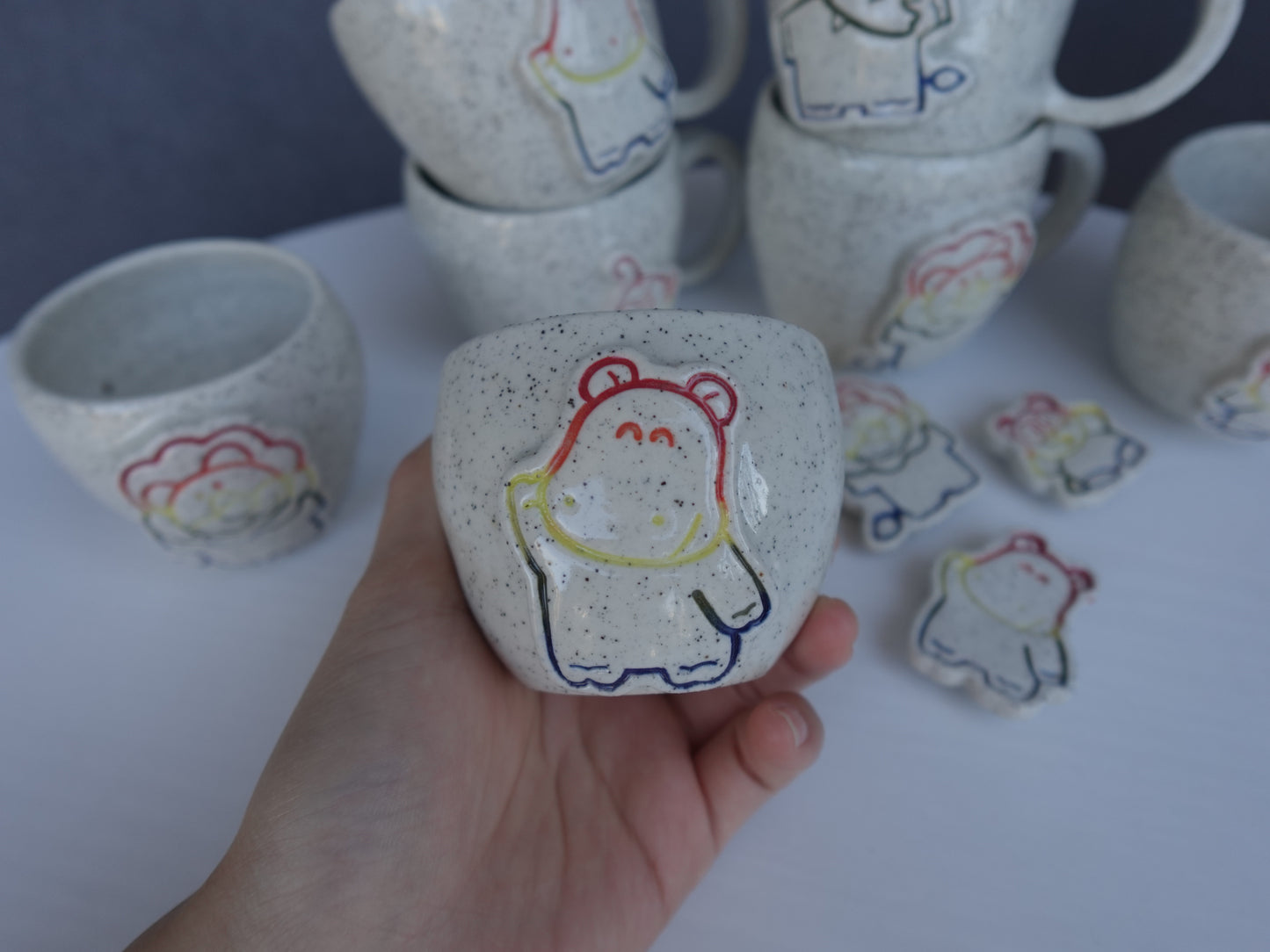The Animal Biscuit RAINBOW Mug / Cup!
