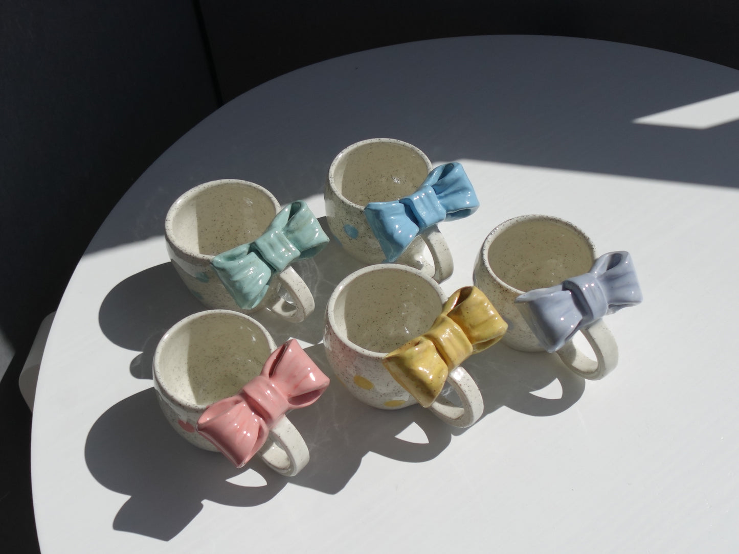Bow Mug (Speckled)