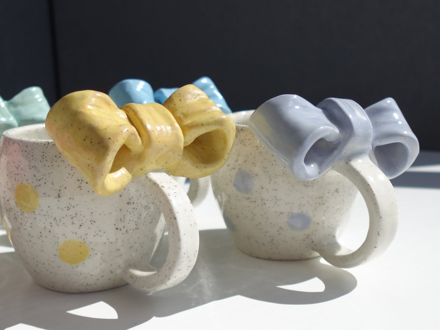 Bow Mug (Speckled)