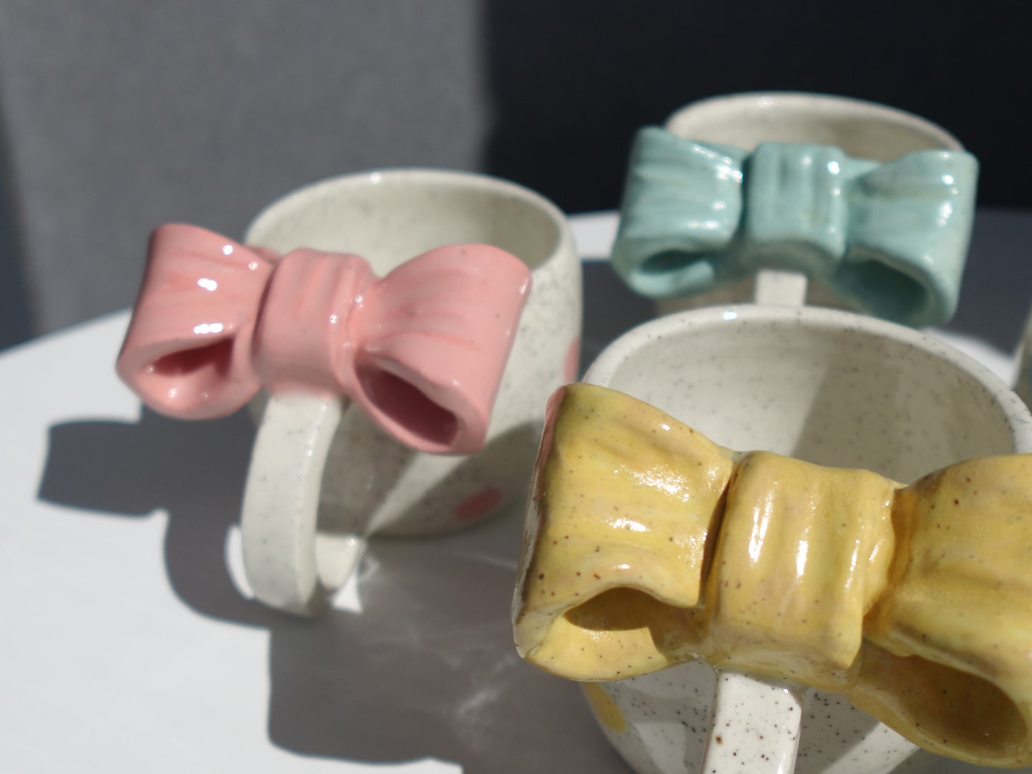 Bow Mug (Speckled)