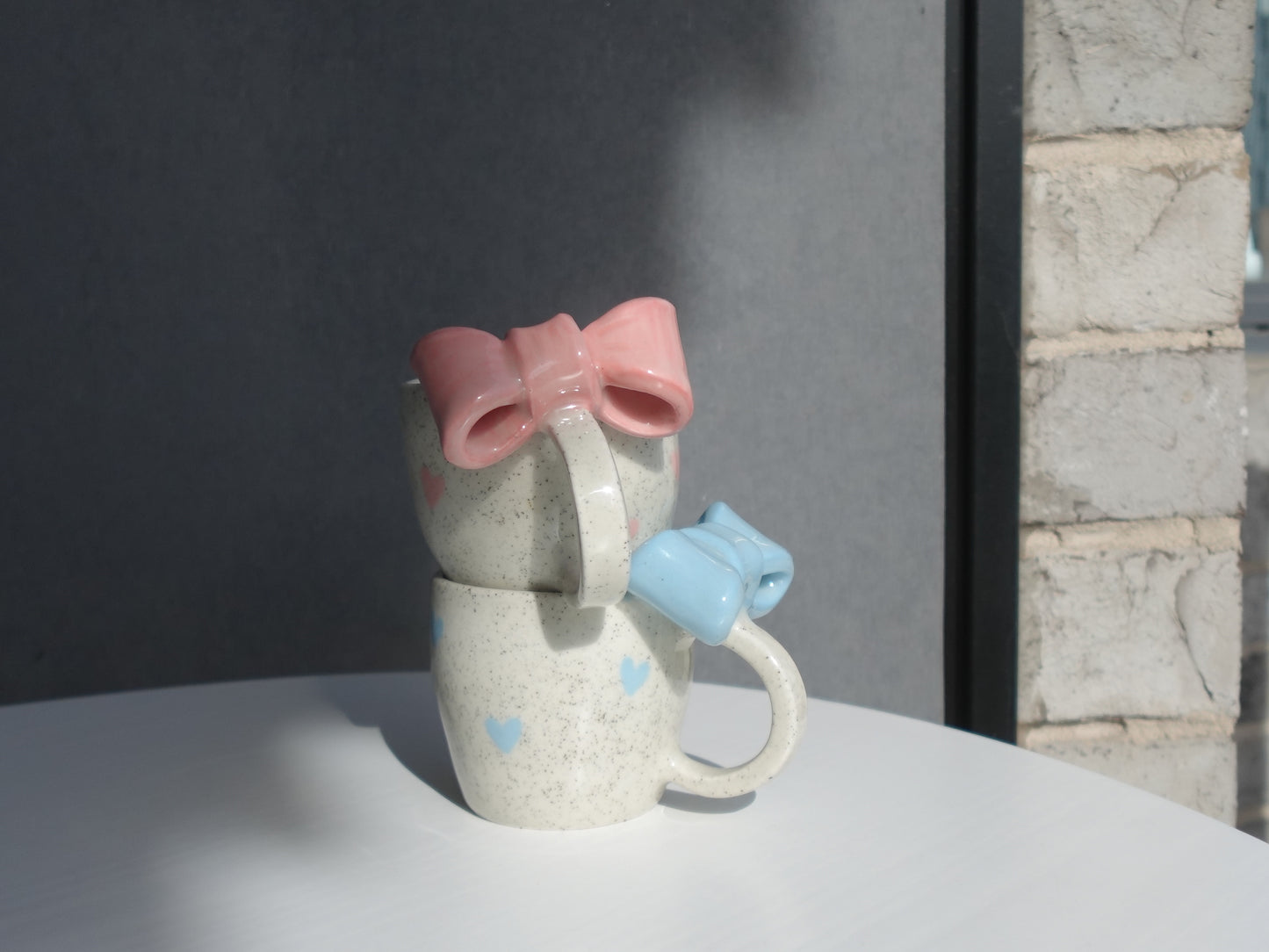 Bow Mug (Speckled)