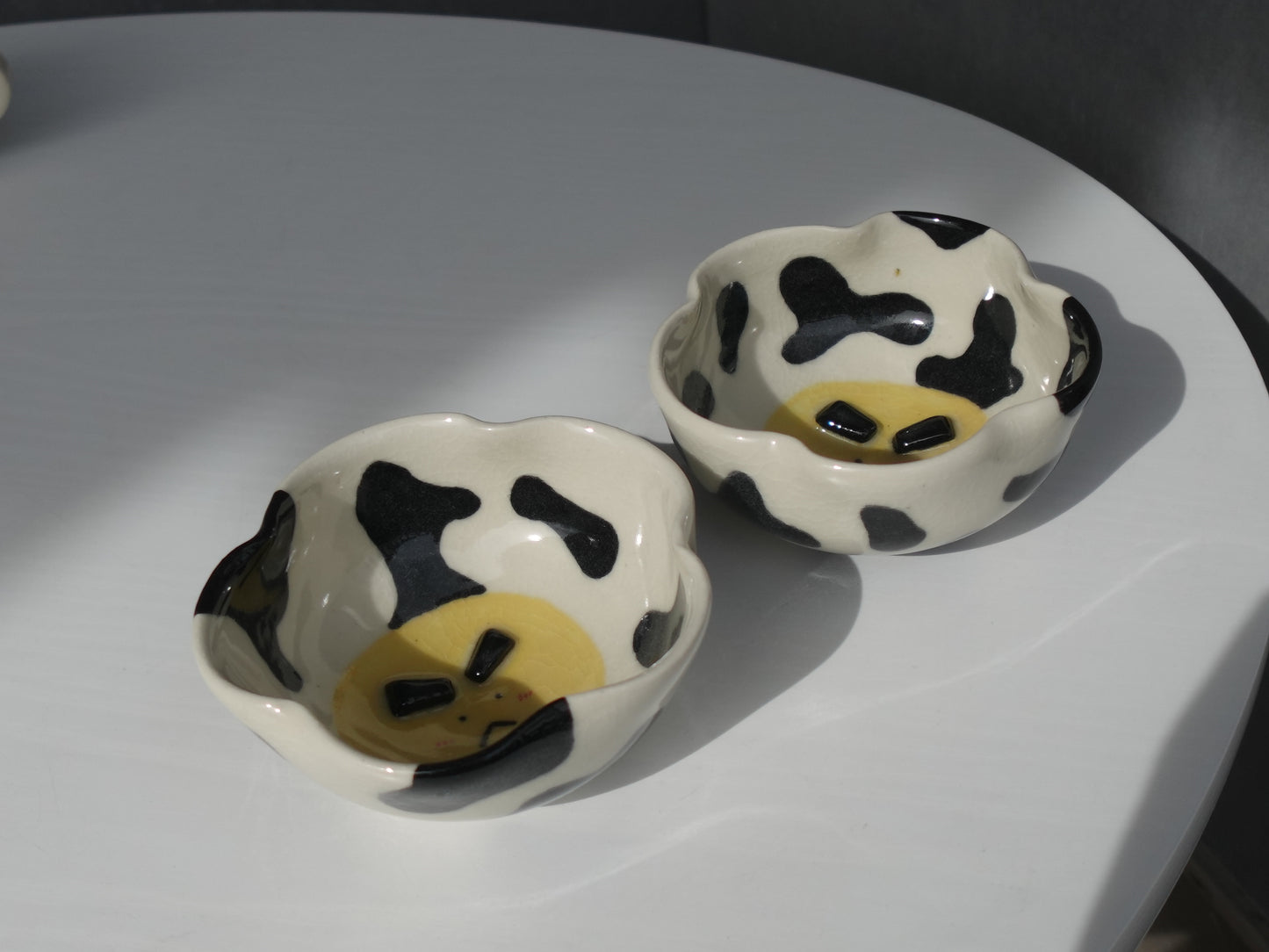 Hangry cow flower bowl