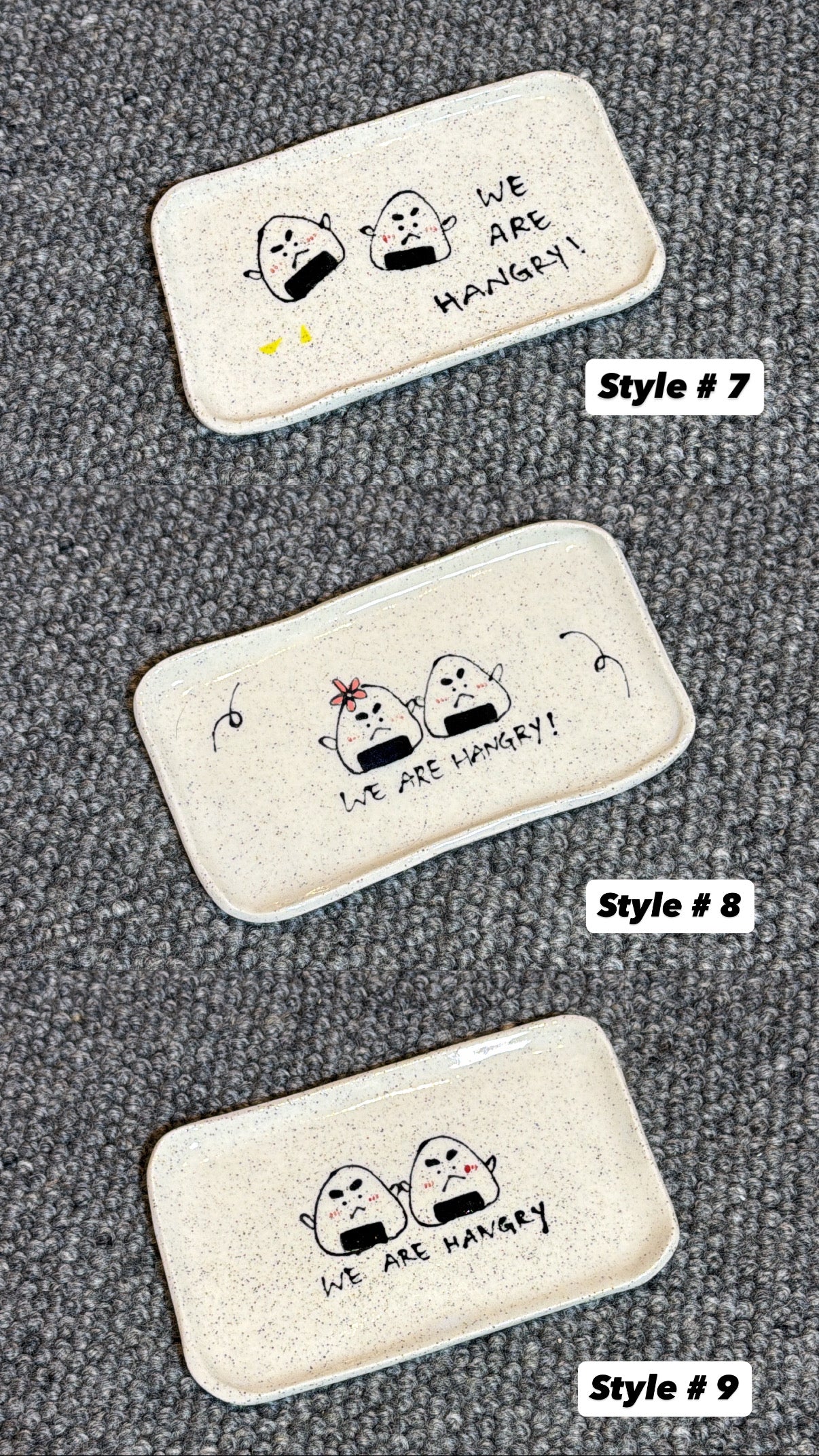 Hangry trinket dishes