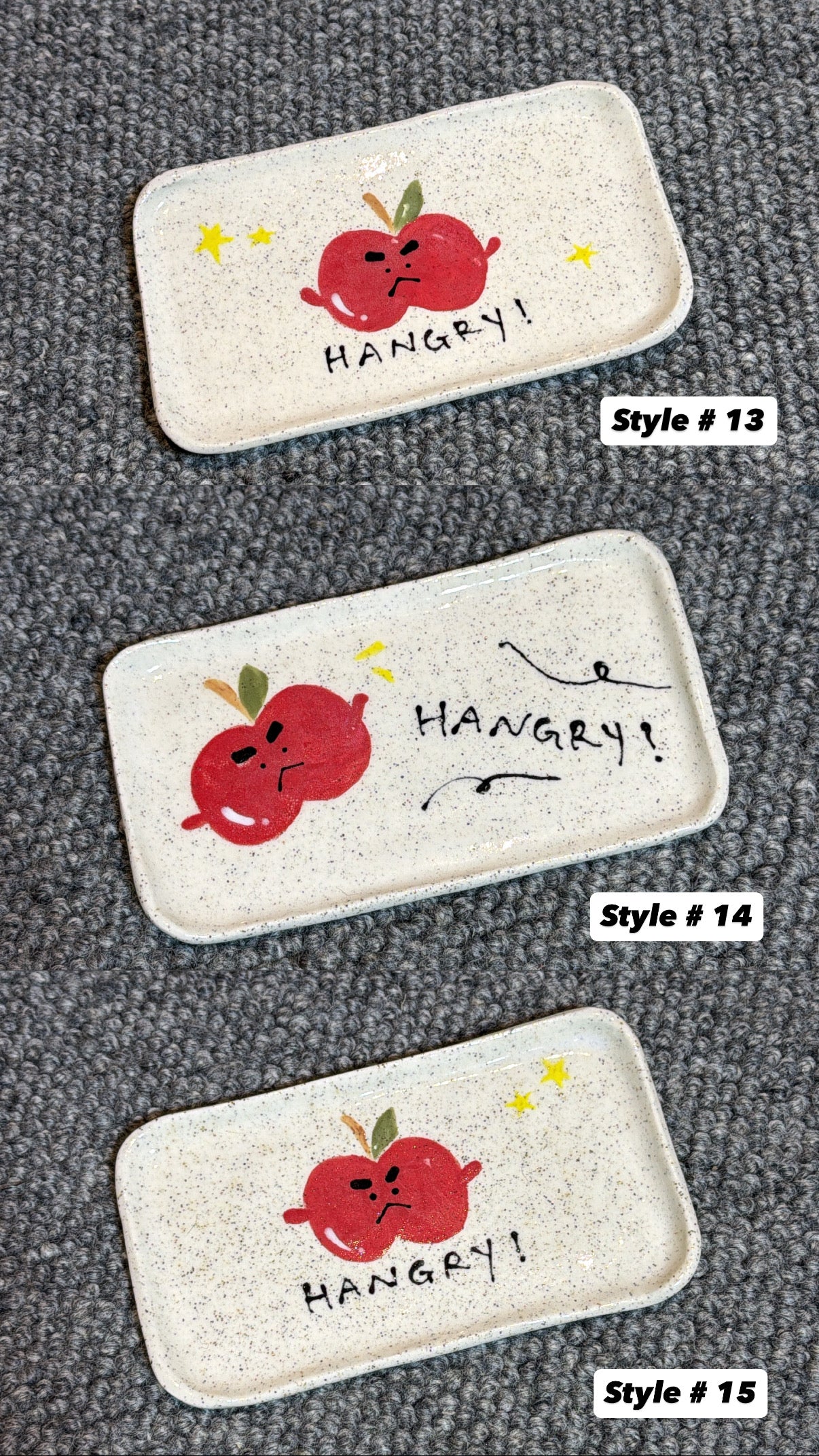 Hangry trinket dishes